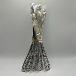 Temp-tations Tara Winter‎ Whimsy Set of 6 Knives New! Christmas Holiday